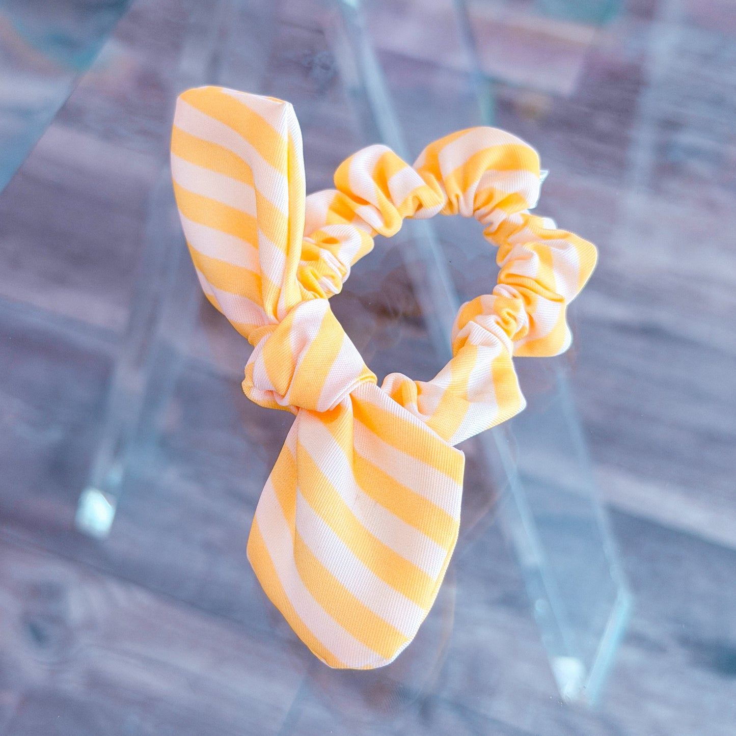 Stoney Clover Lane - Nylon Scrunchie (Pastel Picnic 2021 - YELLOW)