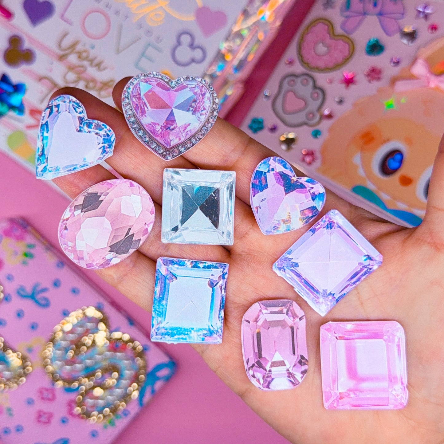 Journaling Paper Sticker - Gems