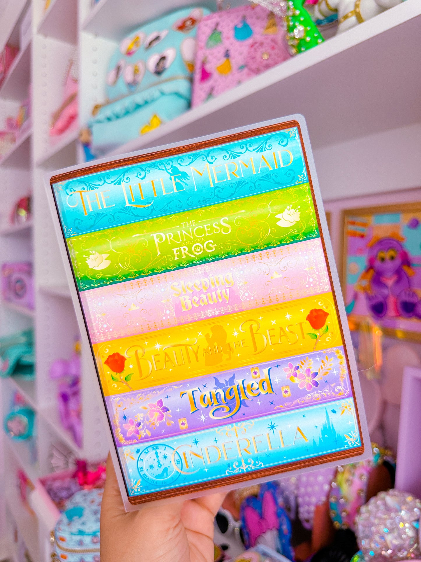 5x7 Sticker / Photo Album - Storybook Bookshelf