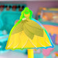Waterproof Sticker - (Tiana) Dress