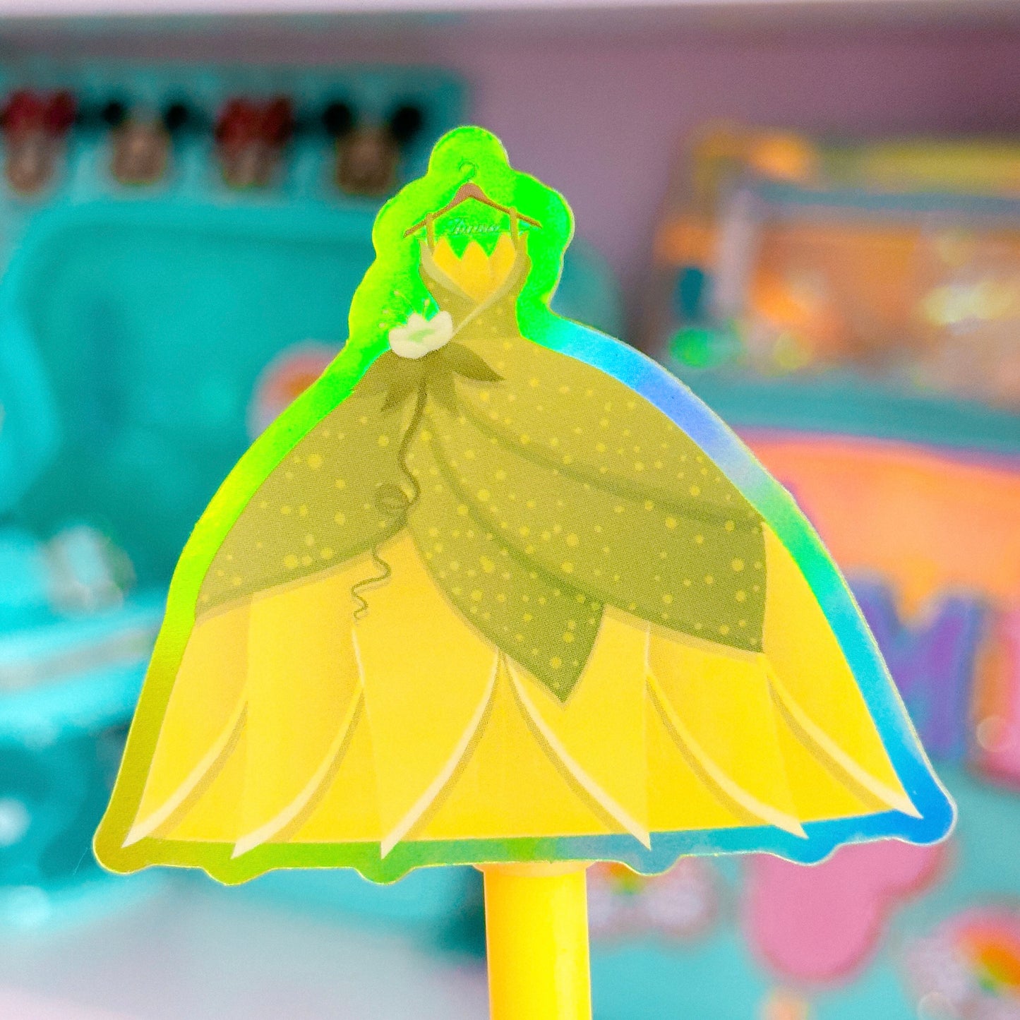 Waterproof Sticker - (Tiana) Dress