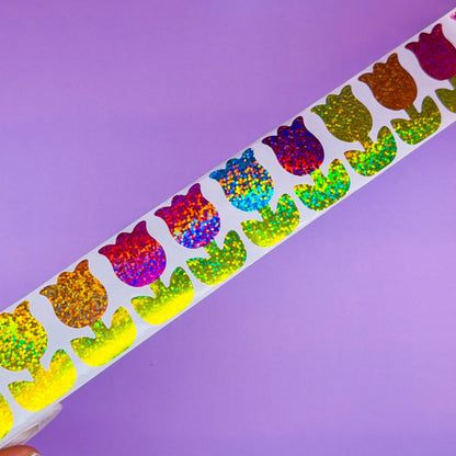 JUNK JOURNAL - SPRING Roll Stickers (4" to 6" each)