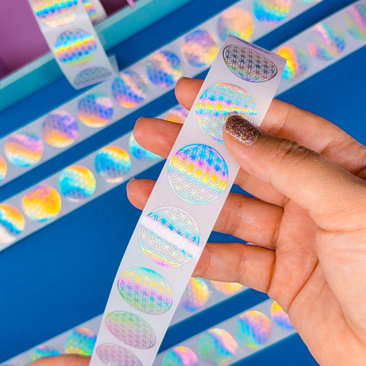 JUNK JOURNAL -  EPCOT Roll Stickers (4" to 6" each)