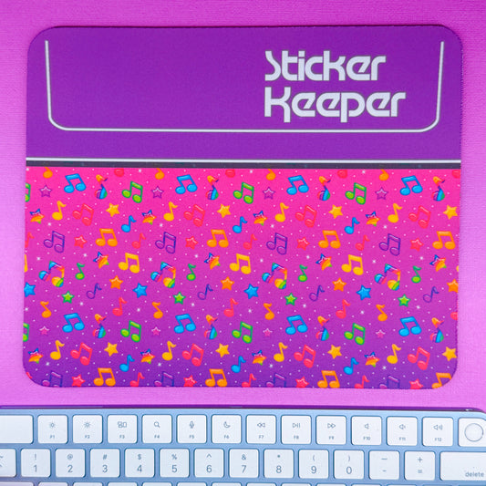 Mouse Pad - Sticker Keeper (Purple)