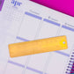 12 cm Brass Ruler/Bookmark