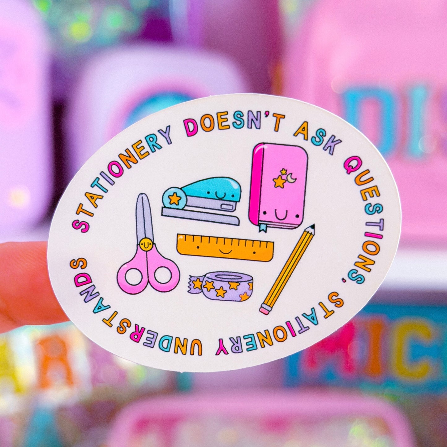 Waterproof Sticker - STATIONERY Understands