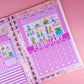 5x7 Full Page Sticker - 2026 February Calendar & Storefront (Minnie's Flowers)