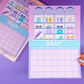 5x7 Full Page Sticker - 2026 May Calendar & Storefront (Daisy's Delights)