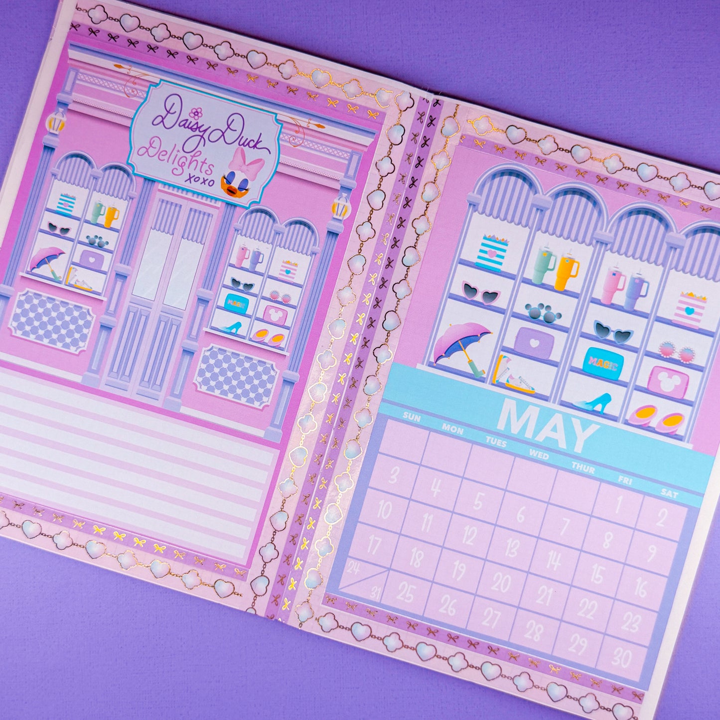 2026 Calendar Storefronts - BUY ALL 5x7 Full Page Sticker BUNDLES (***DISCOUNTED***)