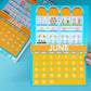 5x7 Full Page Sticker - 2026 June Calendar & Storefront (Donald's Ship Supply)