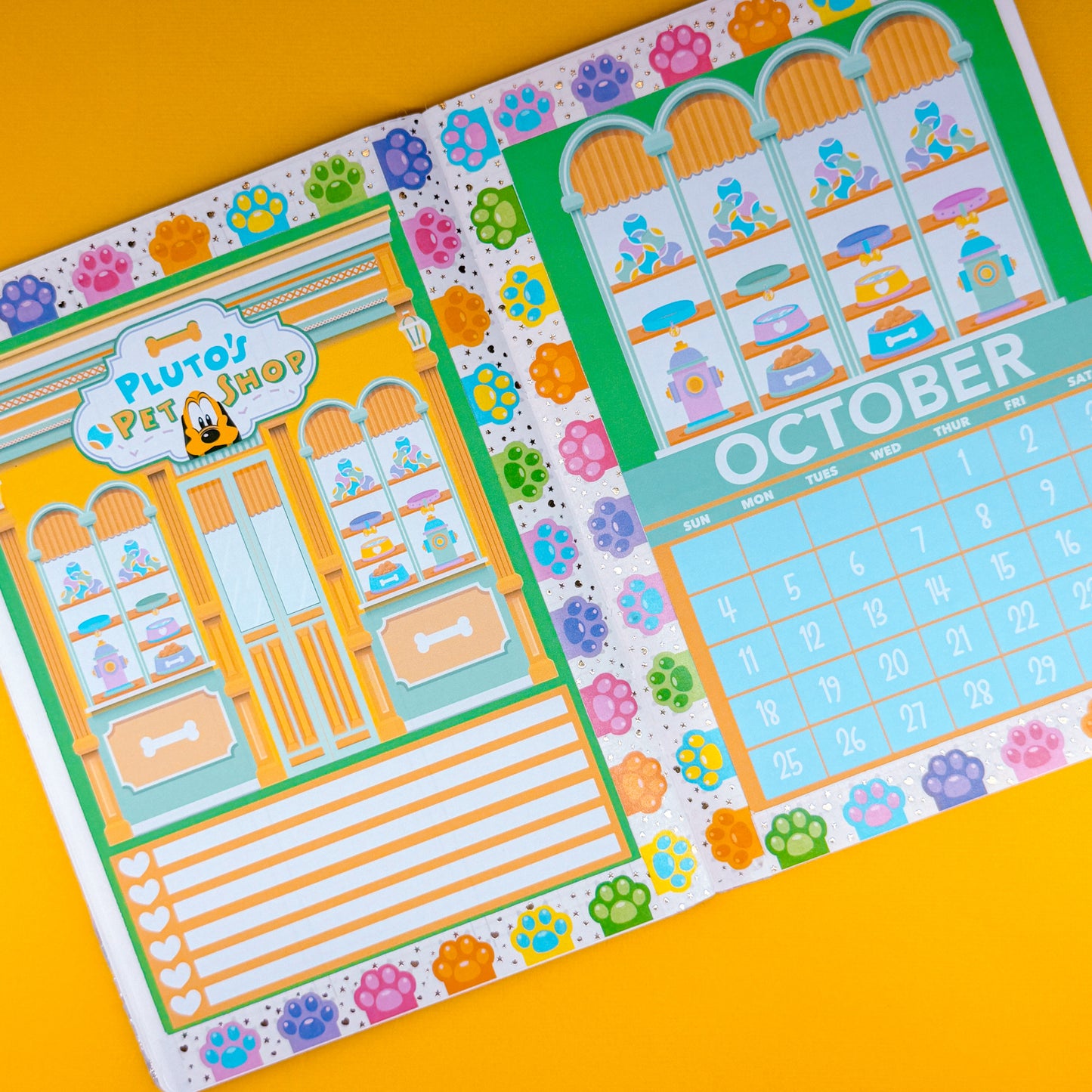 2026 Calendar Storefronts - BUY ALL 5x7 Full Page Sticker BUNDLES (***DISCOUNTED***)