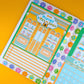 5x7 Full Page Sticker - 2026 October Calendar & Storefront (Pluto's Pets)