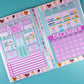 5x7 Full Page Sticker - 2026 December Calendar & Storefront (Main St. Treats)