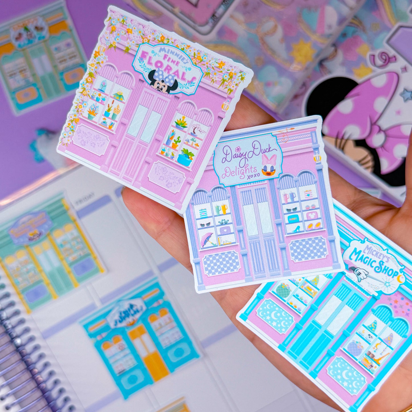 Mini PAPER Journaling Sticker - 2026 Storefront Die Cut PACK