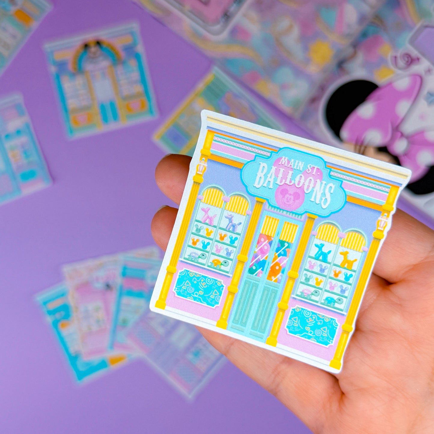 Mini PAPER Journaling Sticker - 2026 Storefront Die Cut PACK