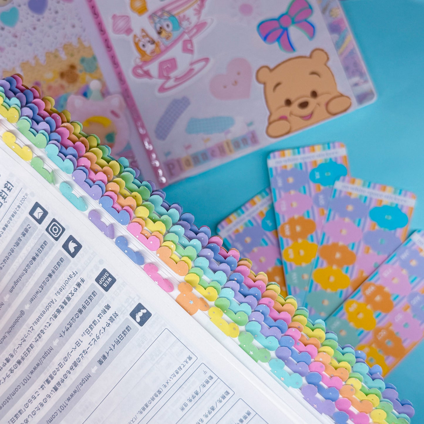 Miniature Paper Mouse Tabs (0.5") - Fold Over Page Tabs (2026 Storefronts)