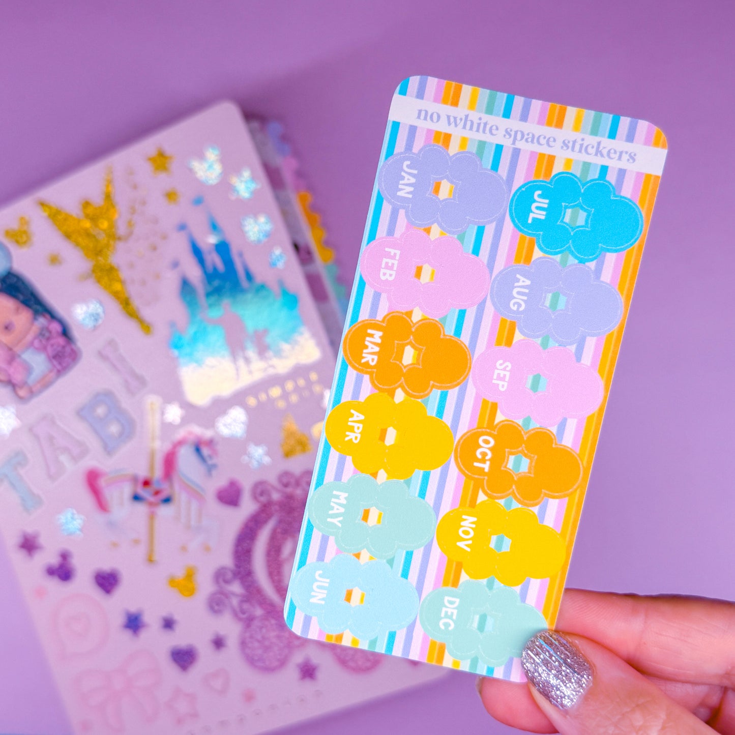 Miniature Paper Mouse Tabs (0.5") - Fold Over Page Tabs (2026 Storefronts)