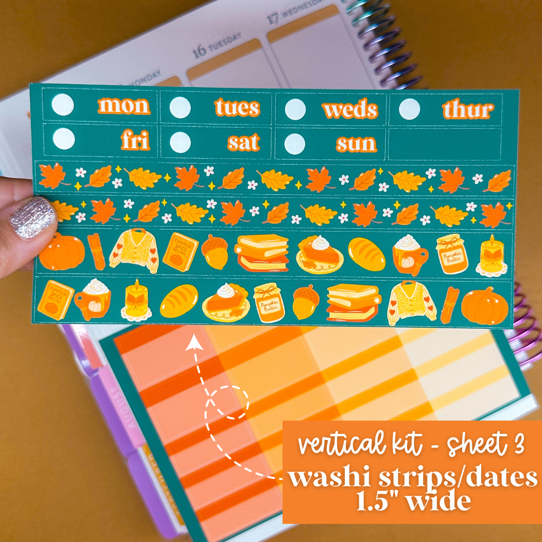 Weekly Kit Collection - Pumpkin Spice