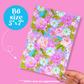 Journaling Paper Sticker - 5x7 Full Page Background Stickers (Preppy Coastal)