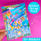 NEW! STICKER SCRAP PACK - Modern DLand