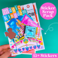 NEW! STICKER SCRAP PACK - Magic Kingdom
