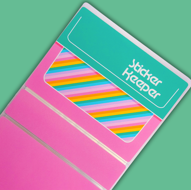 3x4  Mini Sticker Storage Book - Sticker Keeper
