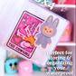 3x4  Mini Sticker Storage Book - Sticker Keeper