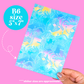 Journaling Paper Sticker - 5x7 Full Page Background Stickers (Nostalgia / Y2K)