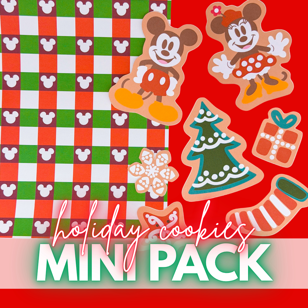 STICKER SCRAP PACK - Holiday Cookies