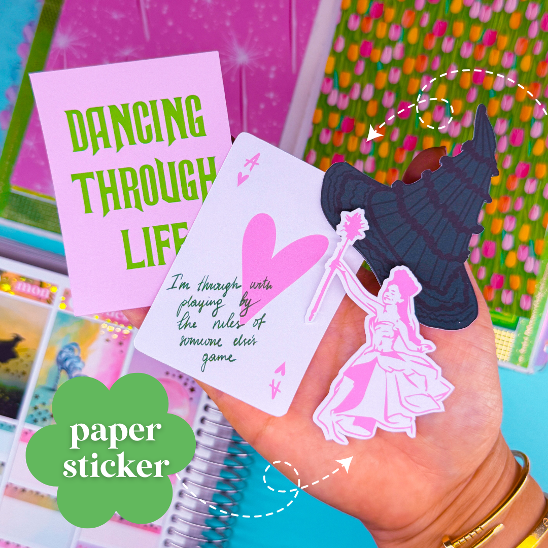 Journaling Paper Sticker - WICKED