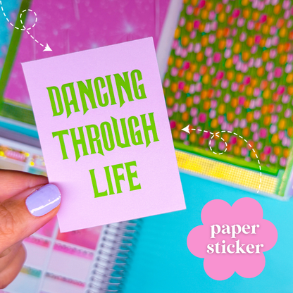 Journaling Paper Sticker - WICKED