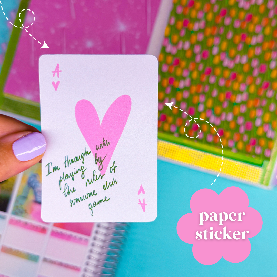 Journaling Paper Sticker - WICKED