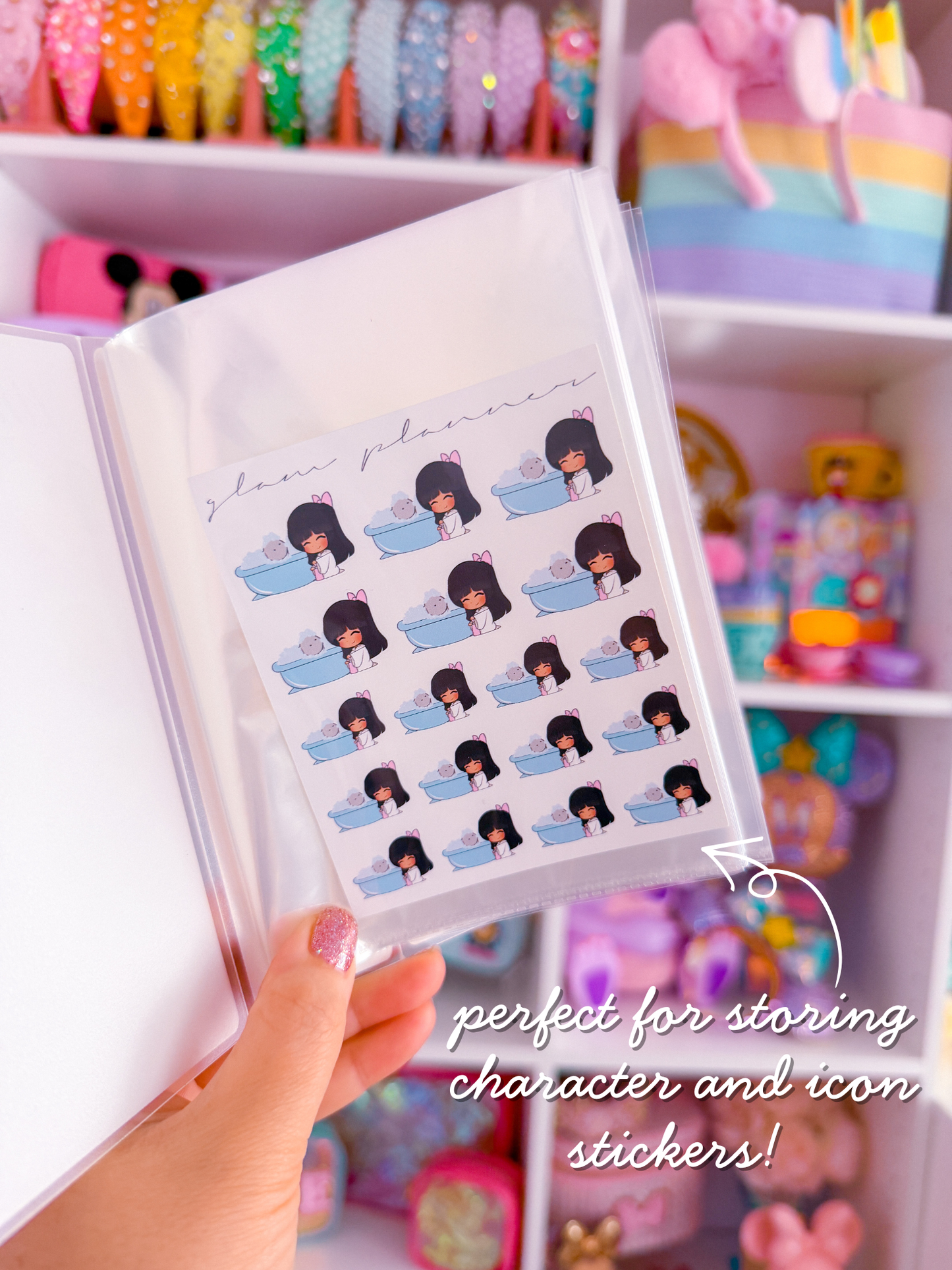 4x6 Junk Journal Storage Book - Tiny Sticker Tracker