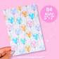 Journaling Paper Sticker - 5x7 Full Page Background Stickers (Pastel Magic)