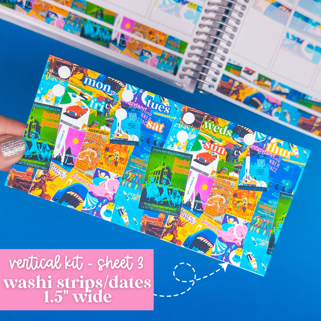 Weekly Kit Collection - Vintage Attraction Posters