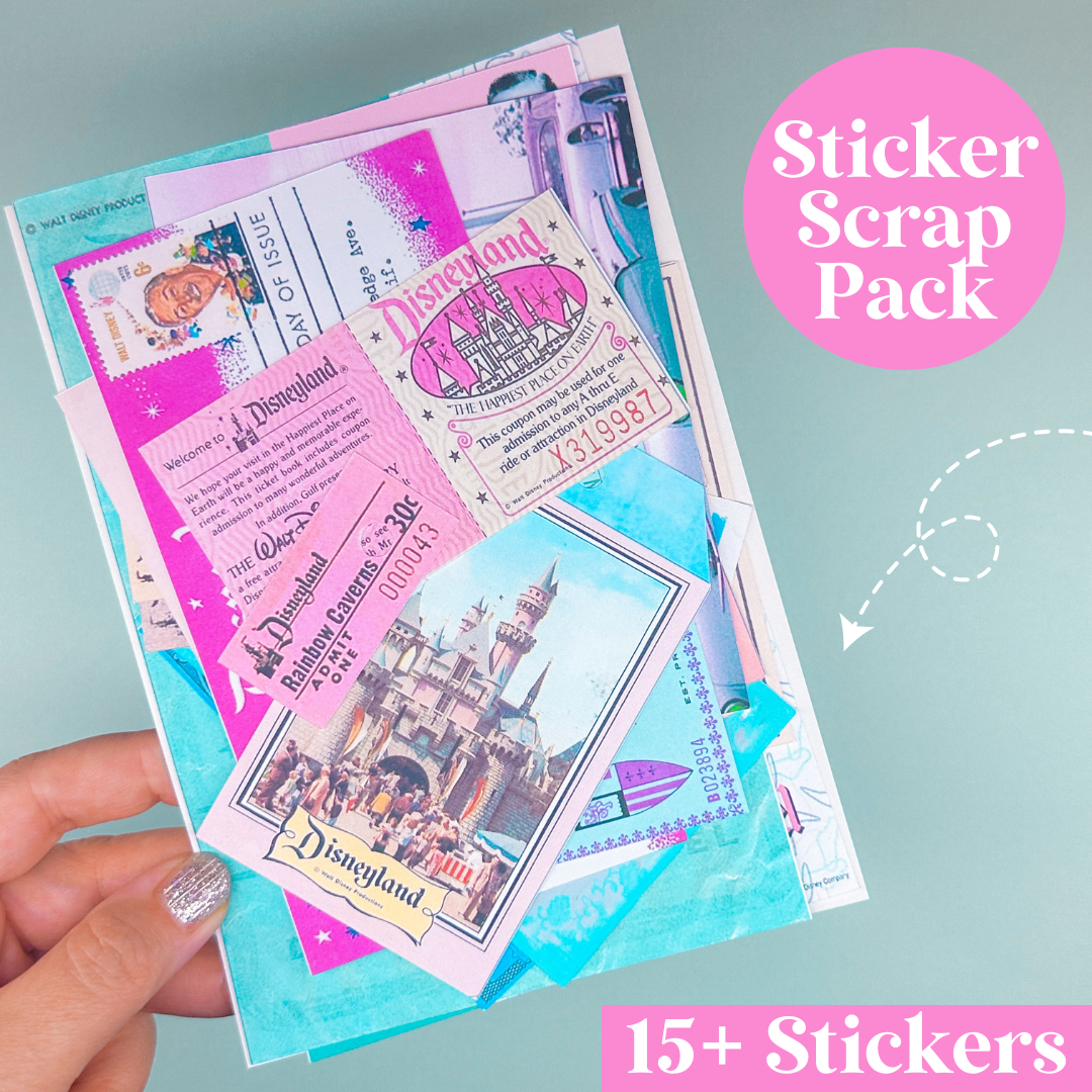 STICKER SCRAP PACK - DL Vintage 1955 (Vol. 1)