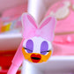 Valentine Ducks - Clear Waterproof Sticker