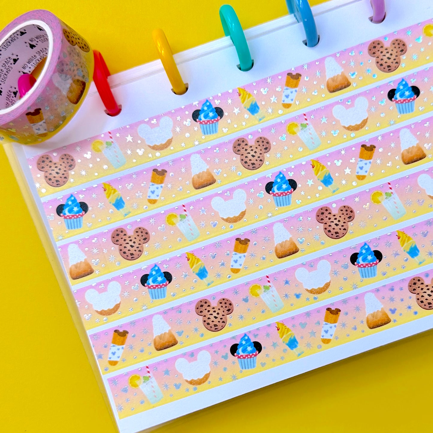 15MM Foiled Washi Tape - DL Snacks