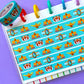 $1 DEAL! 15MM Washi Tape - Jasmine (ALADDIN)