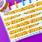 $1 DEAL! 15MM Washi Tape - Rapunzel Hair (TANGLED)
