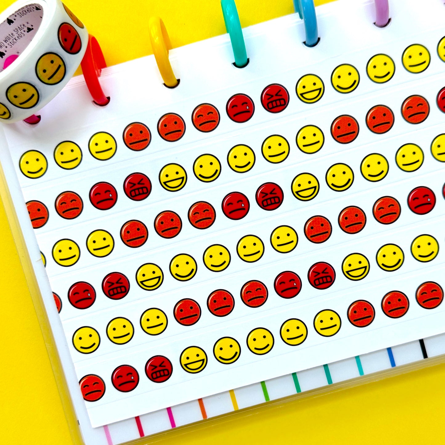 $1 DEAL! 15MM Washi Tape - Pain Scale (BAYMAX)