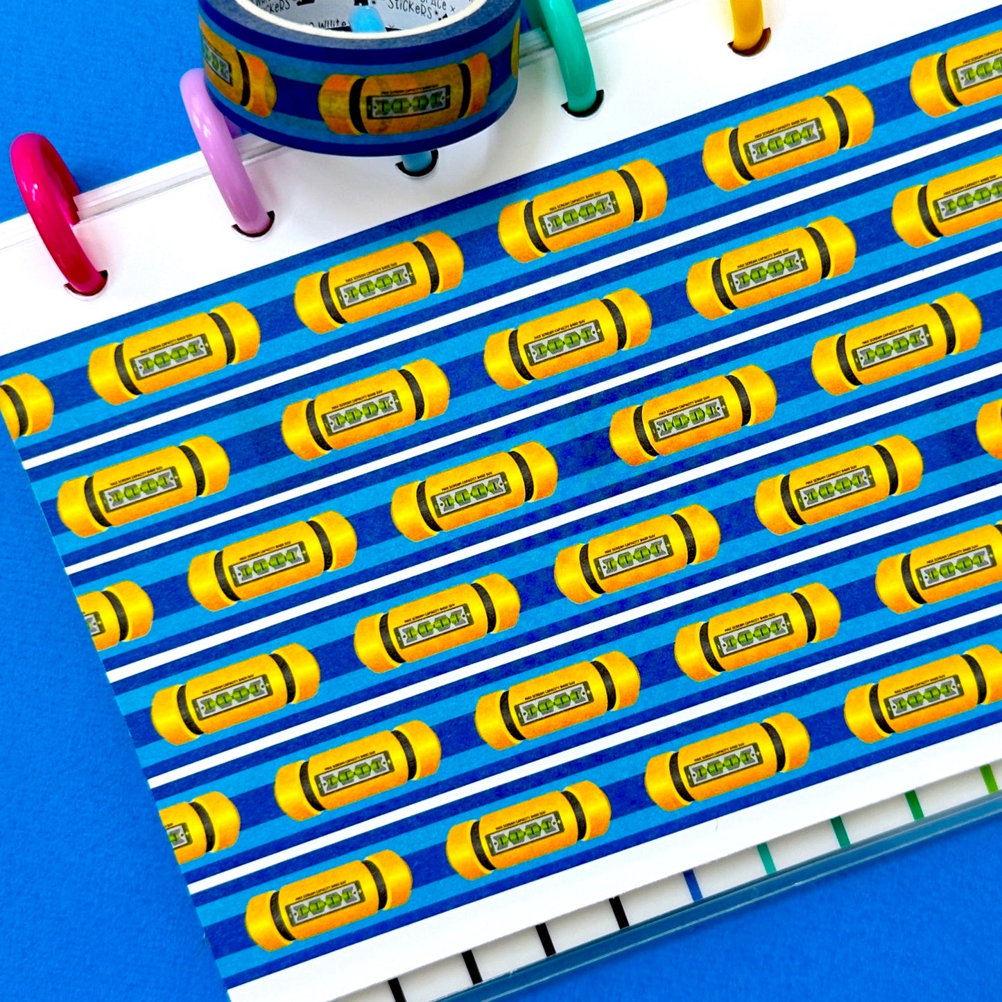 $1 DEAL! 15MM Washi Tape - Scream Cans (MONSTERS INC.)