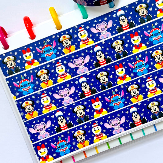 20MM Foiled Washi Tape - DCL Plushie Friends