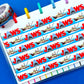 $1 DEAL! 15MM Washi Tape - Jaws (UNIVERSAL)
