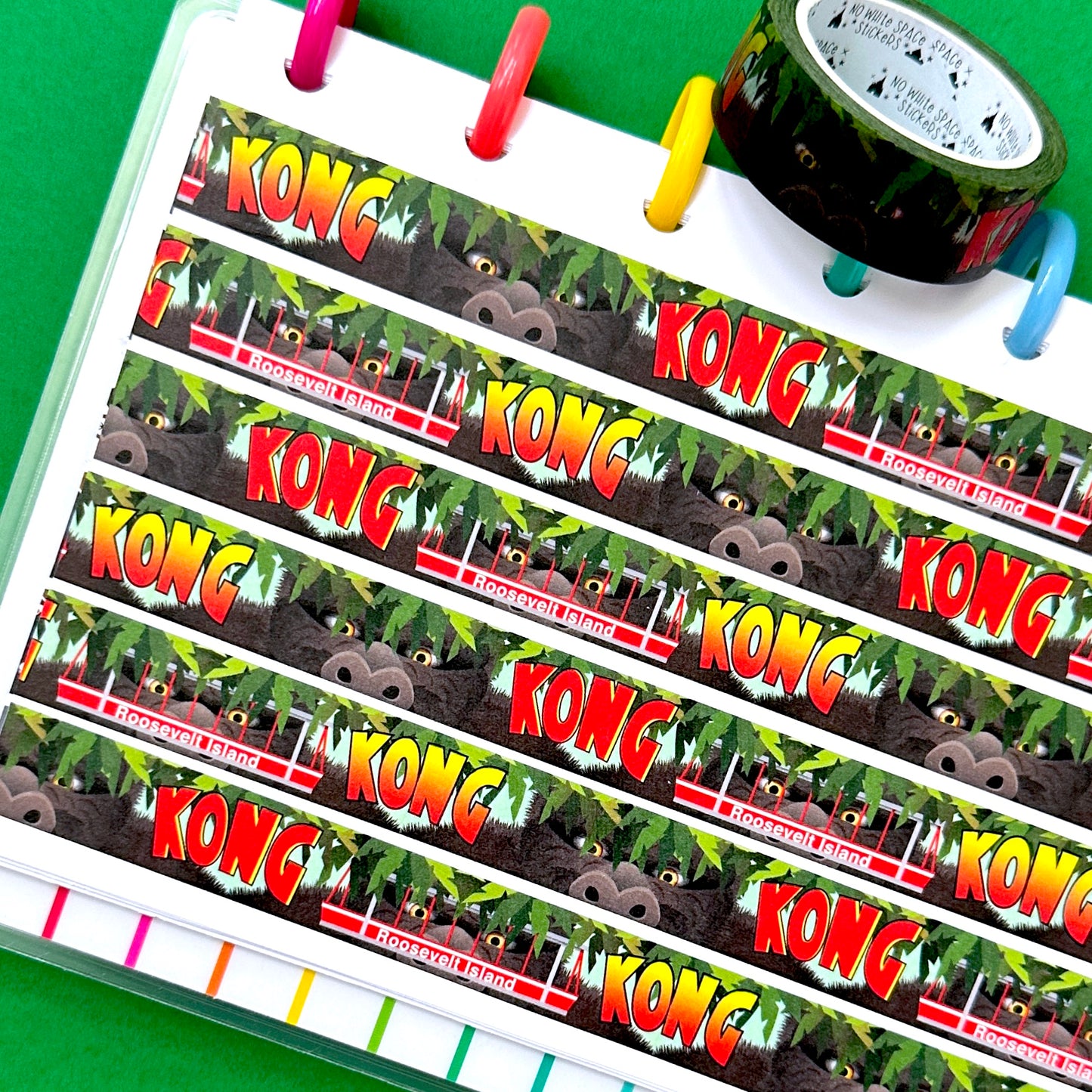 $1 DEAL! 15MM Washi Tape - Kong (UNIVERSAL)
