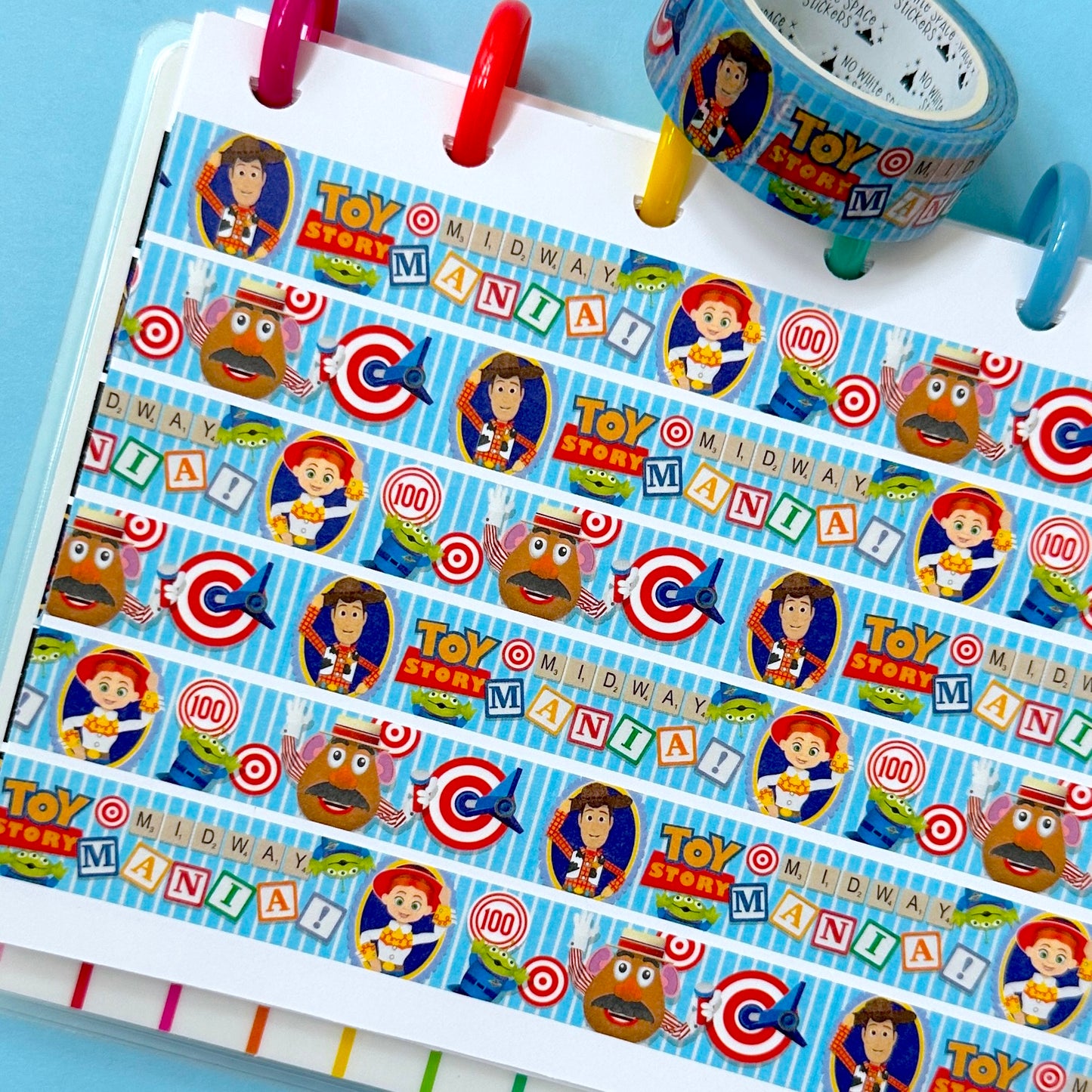 15MM Washi Tape - DCA Midway Mania