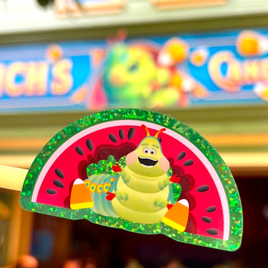 Waterproof Sticker - DCA Watermelon Caterpillar