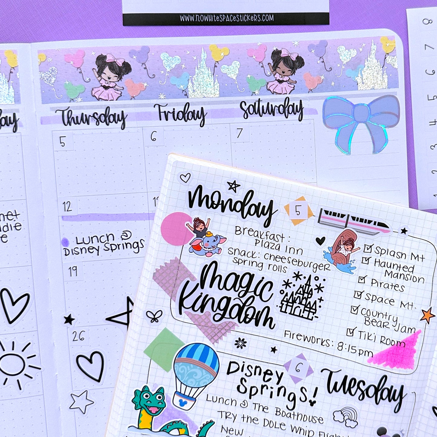 Journaling PAPER Stickers - Date Squares