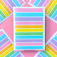 Journaling Flag Stickers - Pastel
