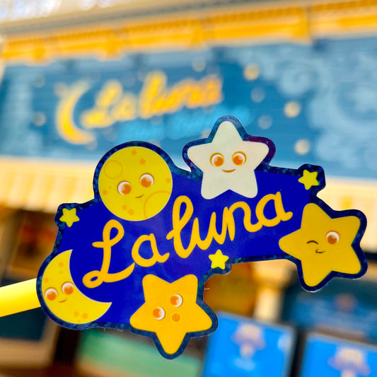 Waterproof Sticker - DCA La Luna Stars